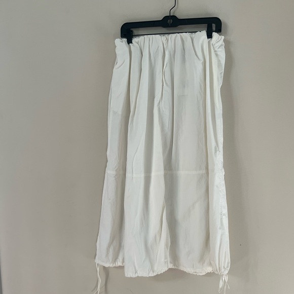 Zara woman’s balloon Elegant White Midi Skirt - Picture 3 of 12
